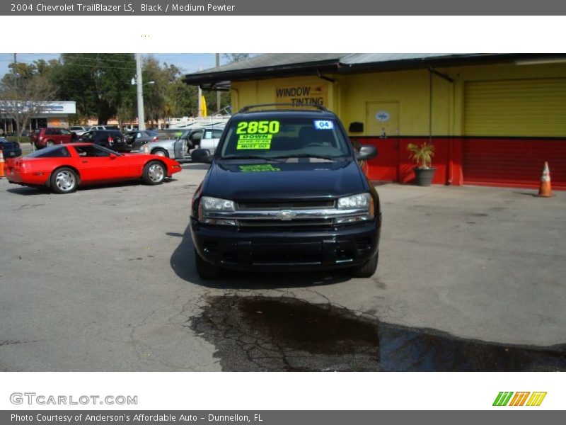 Black / Medium Pewter 2004 Chevrolet TrailBlazer LS