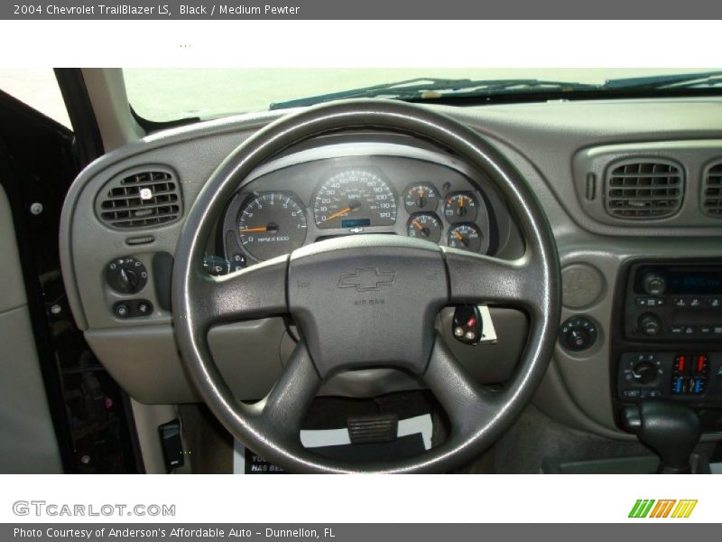 Black / Medium Pewter 2004 Chevrolet TrailBlazer LS