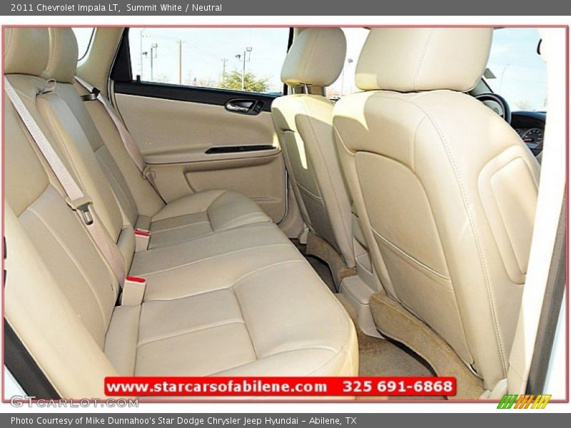 Summit White / Neutral 2011 Chevrolet Impala LT