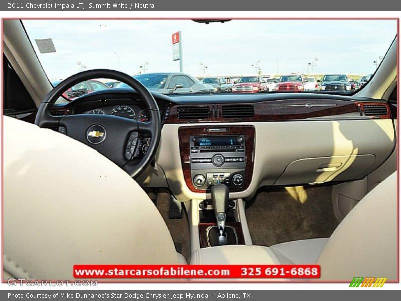 Summit White / Neutral 2011 Chevrolet Impala LT