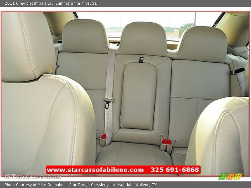 Summit White / Neutral 2011 Chevrolet Impala LT
