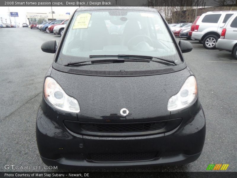 Deep Black / Design Black 2008 Smart fortwo passion coupe