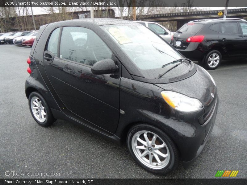 Front 3/4 View of 2008 fortwo passion coupe