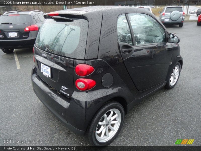 Deep Black / Design Black 2008 Smart fortwo passion coupe