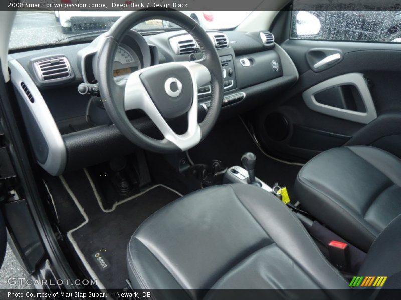 Design Black Interior - 2008 fortwo passion coupe 