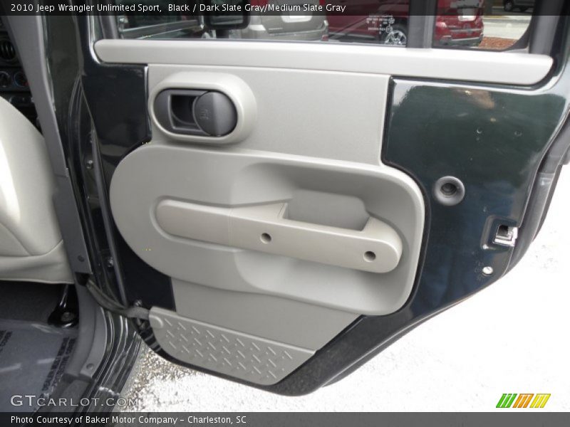 Black / Dark Slate Gray/Medium Slate Gray 2010 Jeep Wrangler Unlimited Sport