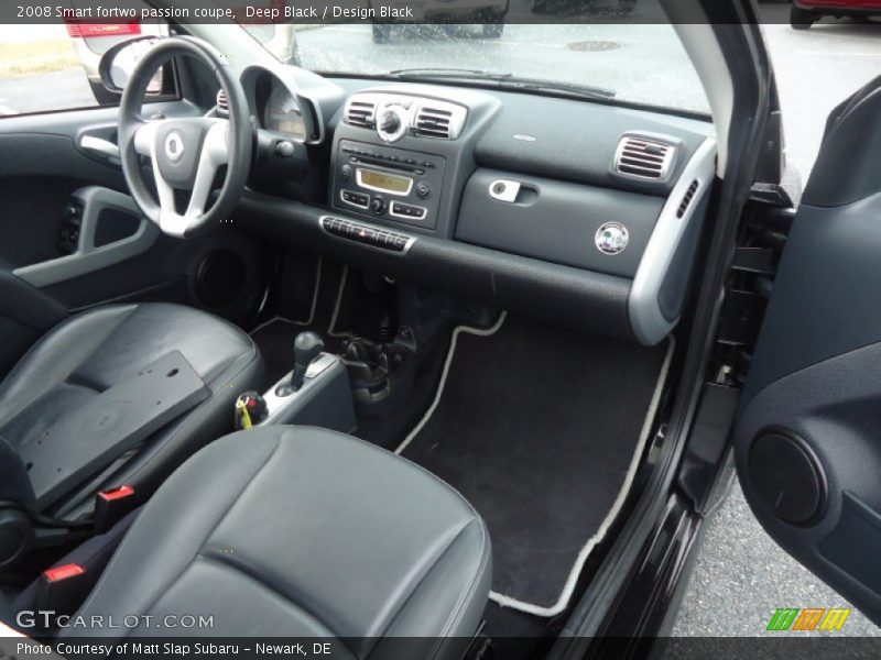 Dashboard of 2008 fortwo passion coupe