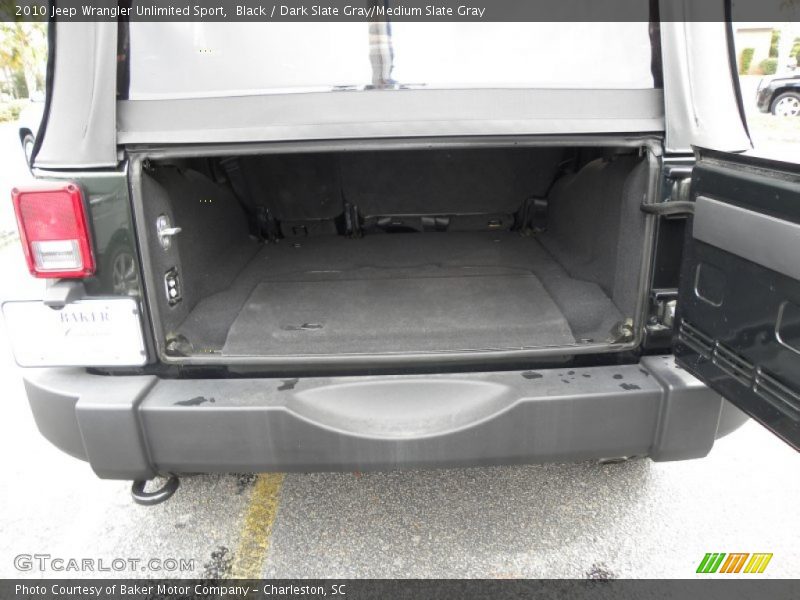 Black / Dark Slate Gray/Medium Slate Gray 2010 Jeep Wrangler Unlimited Sport