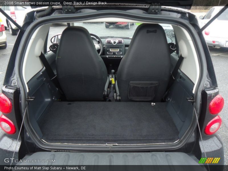  2008 fortwo passion coupe Trunk