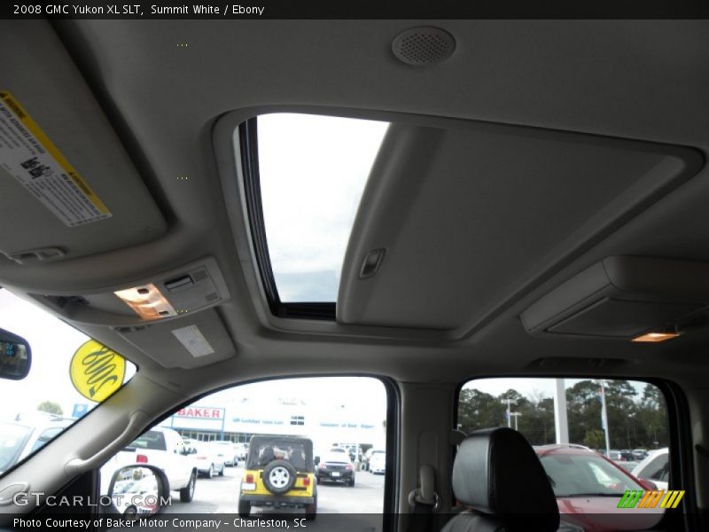 Summit White / Ebony 2008 GMC Yukon XL SLT