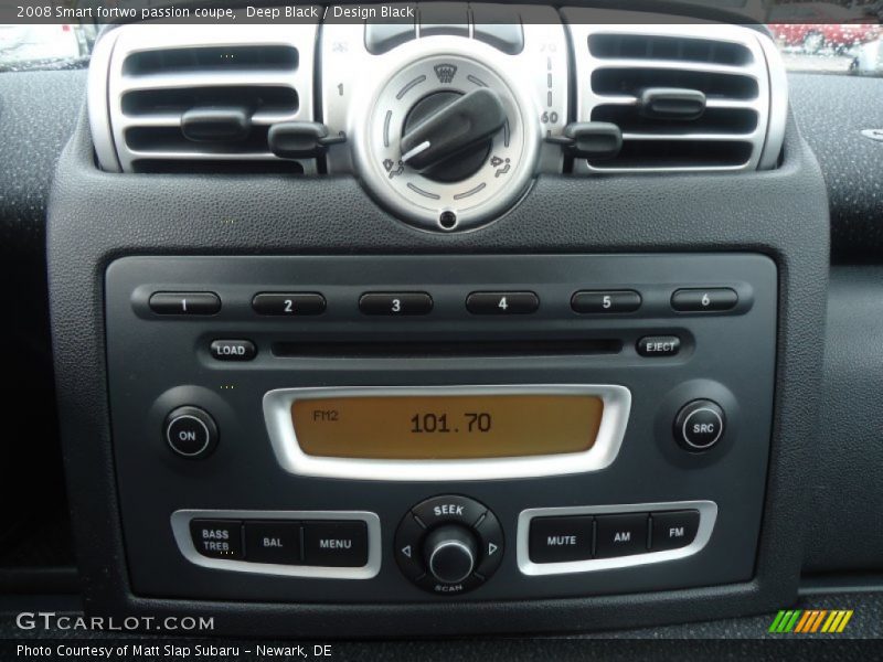 Audio System of 2008 fortwo passion coupe