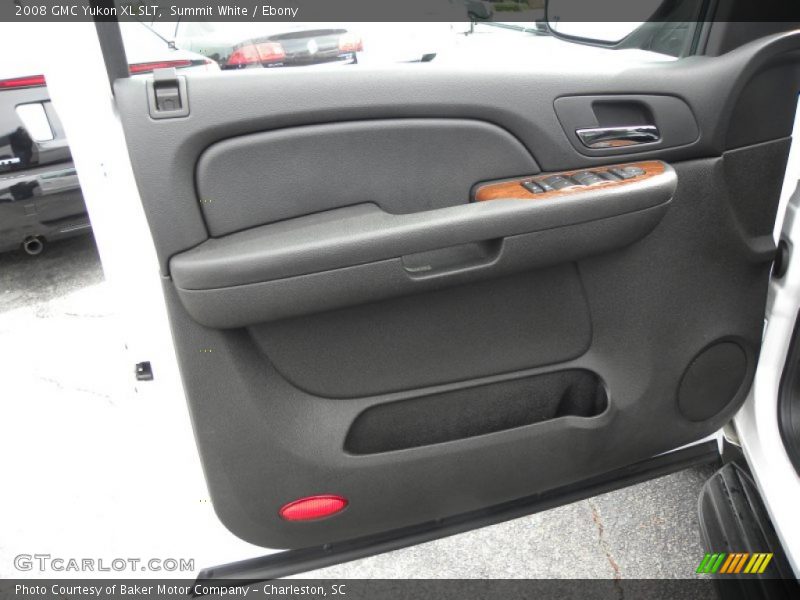 Summit White / Ebony 2008 GMC Yukon XL SLT