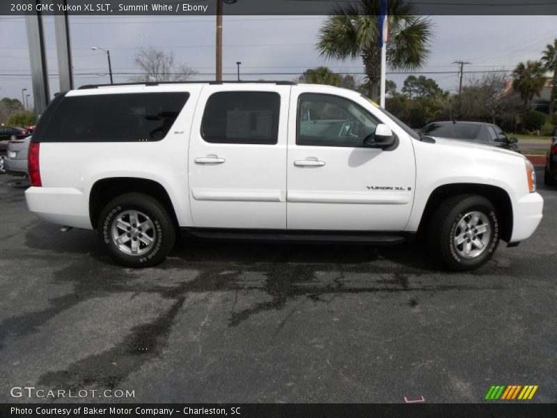 Summit White / Ebony 2008 GMC Yukon XL SLT