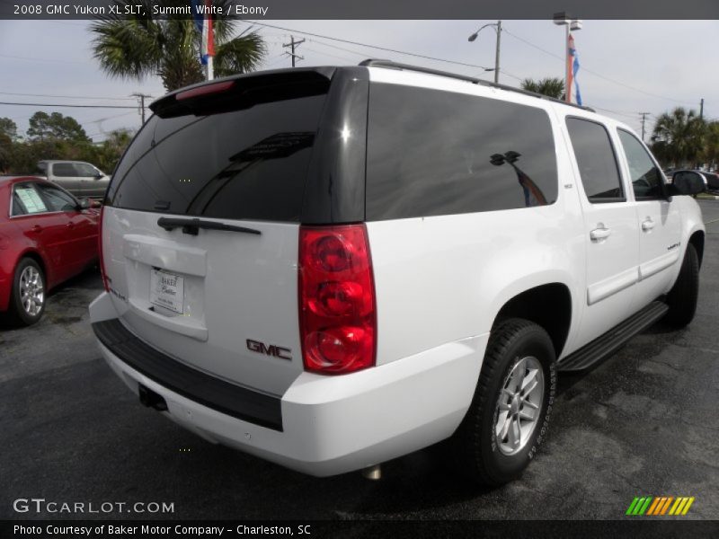 Summit White / Ebony 2008 GMC Yukon XL SLT