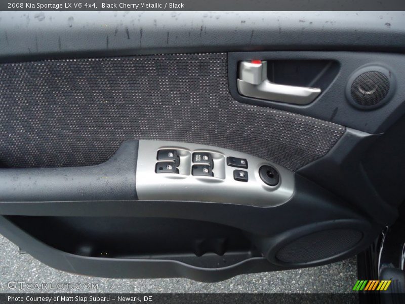 Black Cherry Metallic / Black 2008 Kia Sportage LX V6 4x4