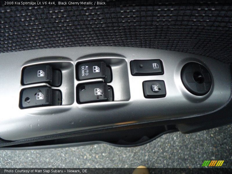 Black Cherry Metallic / Black 2008 Kia Sportage LX V6 4x4