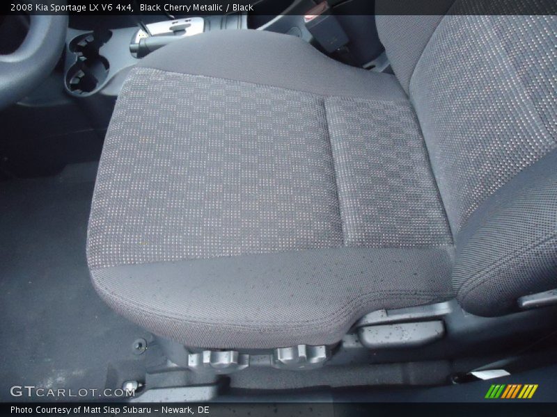 Black Cherry Metallic / Black 2008 Kia Sportage LX V6 4x4