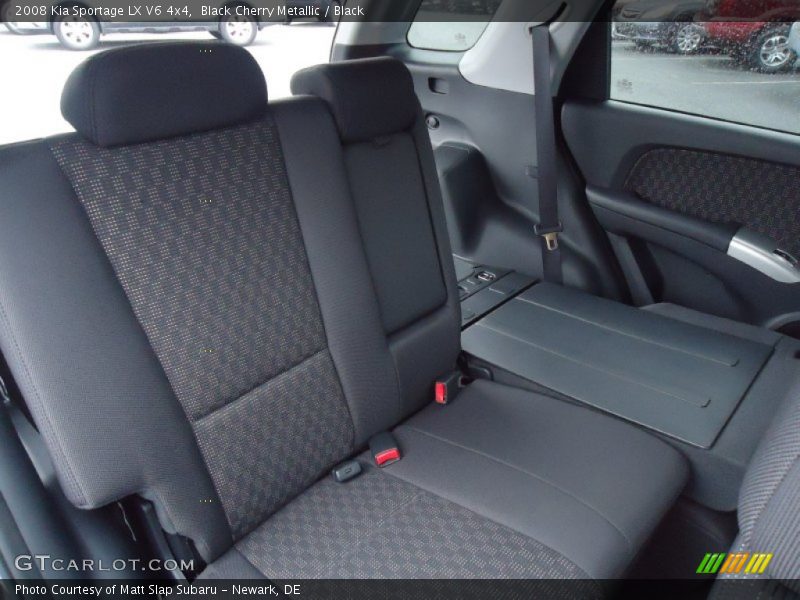 Black Cherry Metallic / Black 2008 Kia Sportage LX V6 4x4