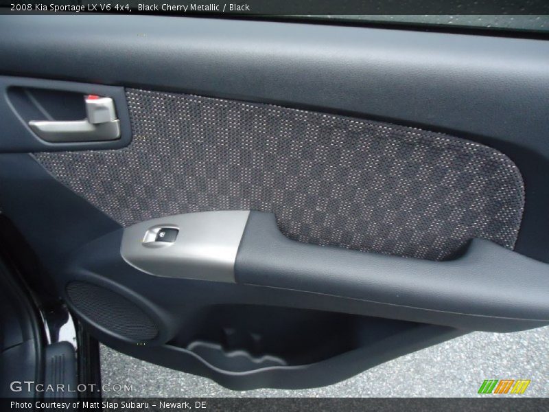 Black Cherry Metallic / Black 2008 Kia Sportage LX V6 4x4