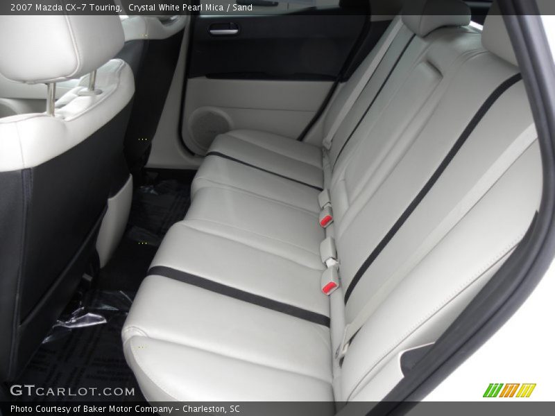 Crystal White Pearl Mica / Sand 2007 Mazda CX-7 Touring