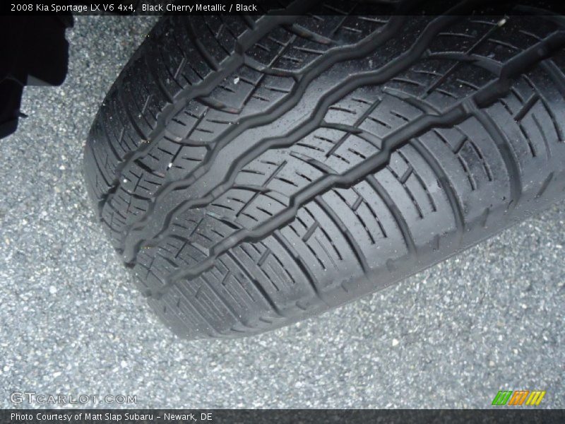 Black Cherry Metallic / Black 2008 Kia Sportage LX V6 4x4