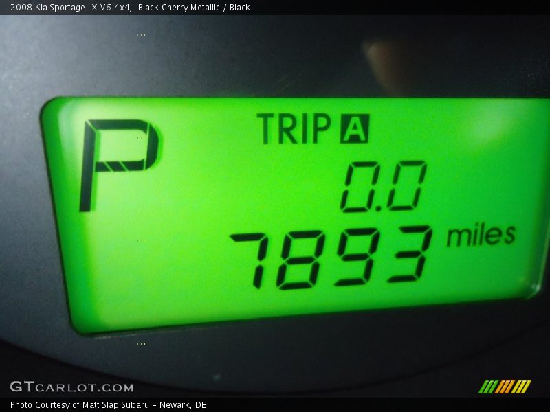 Black Cherry Metallic / Black 2008 Kia Sportage LX V6 4x4