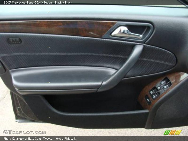 Black / Black 2005 Mercedes-Benz C 240 Sedan