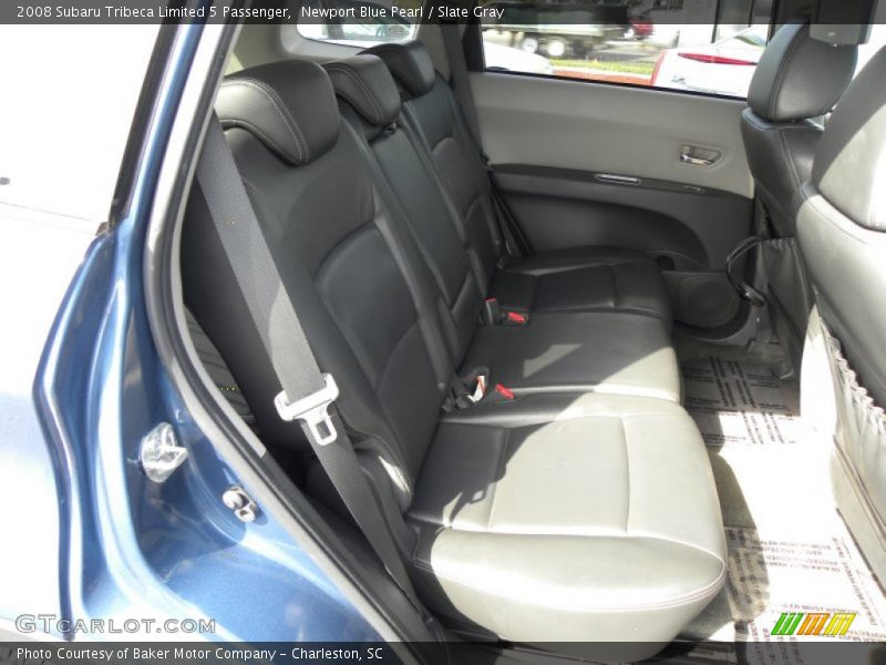 Newport Blue Pearl / Slate Gray 2008 Subaru Tribeca Limited 5 Passenger