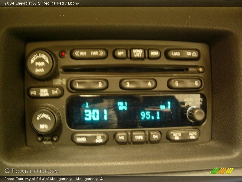 Audio System of 2004 SSR 