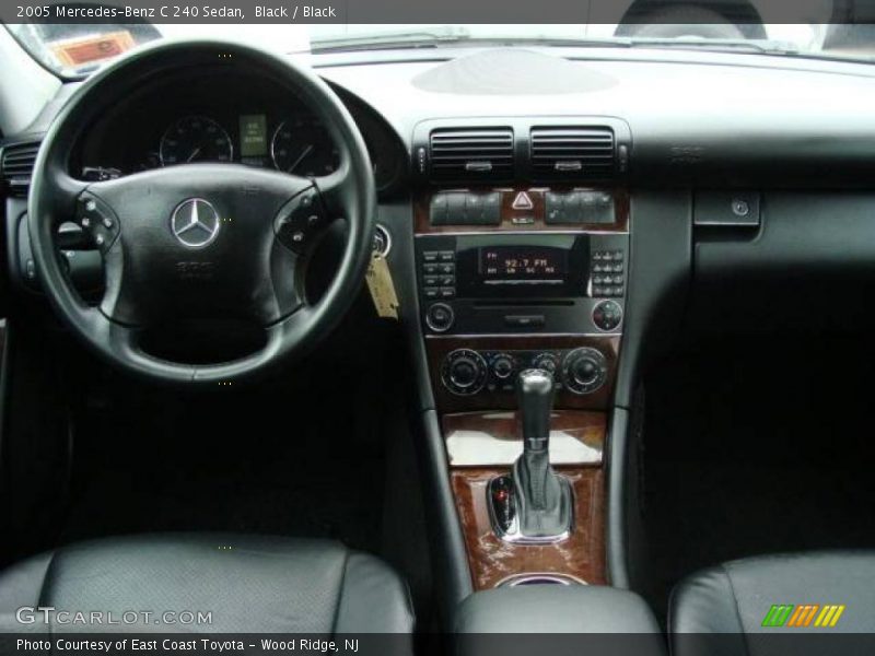 Black / Black 2005 Mercedes-Benz C 240 Sedan