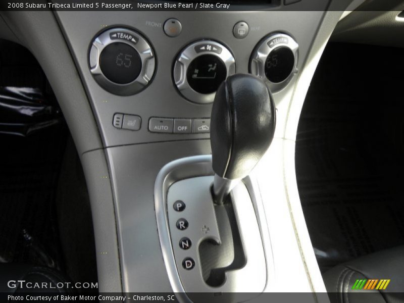 Newport Blue Pearl / Slate Gray 2008 Subaru Tribeca Limited 5 Passenger