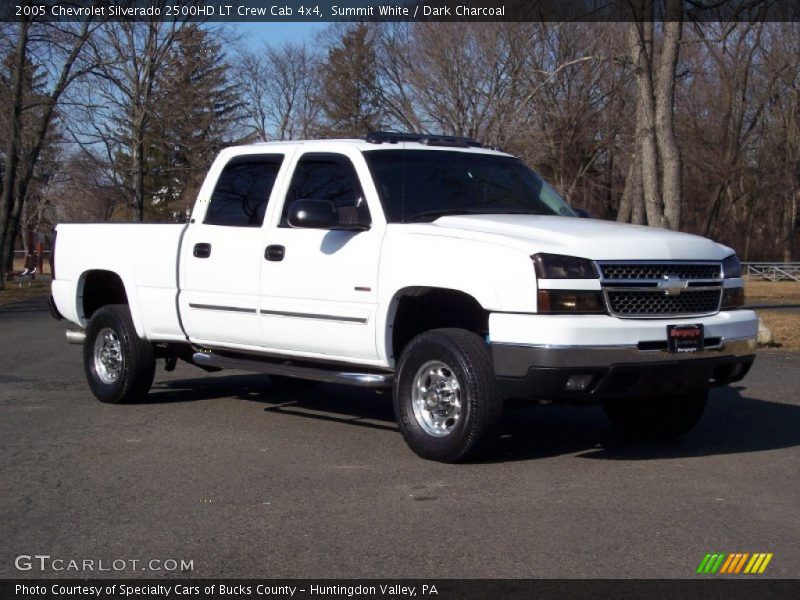 Summit White / Dark Charcoal 2005 Chevrolet Silverado 2500HD LT Crew Cab 4x4