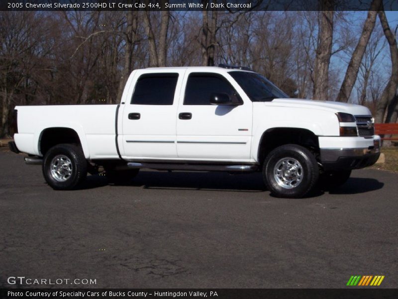 Summit White / Dark Charcoal 2005 Chevrolet Silverado 2500HD LT Crew Cab 4x4