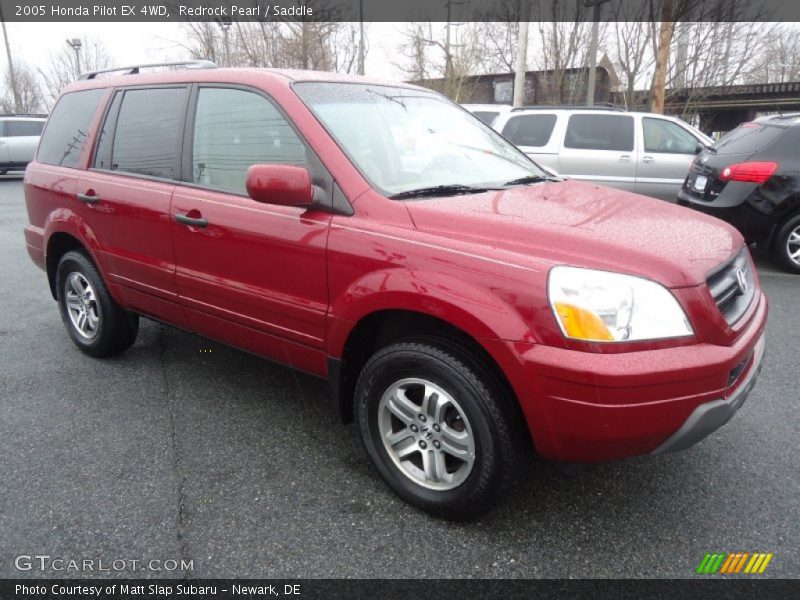 Redrock Pearl / Saddle 2005 Honda Pilot EX 4WD