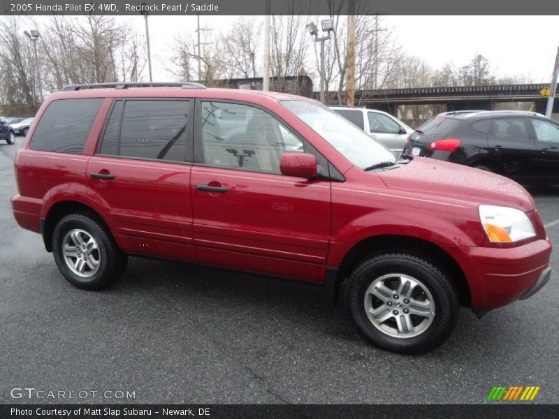 Redrock Pearl / Saddle 2005 Honda Pilot EX 4WD