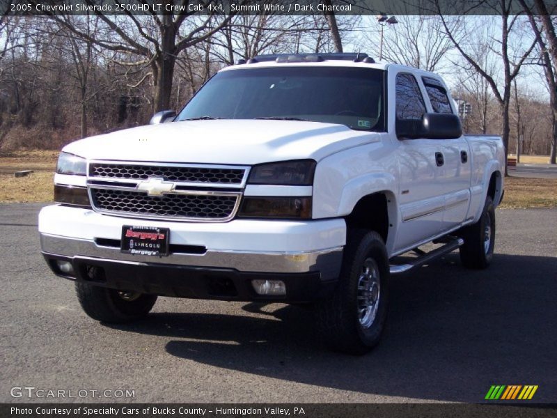 Summit White / Dark Charcoal 2005 Chevrolet Silverado 2500HD LT Crew Cab 4x4