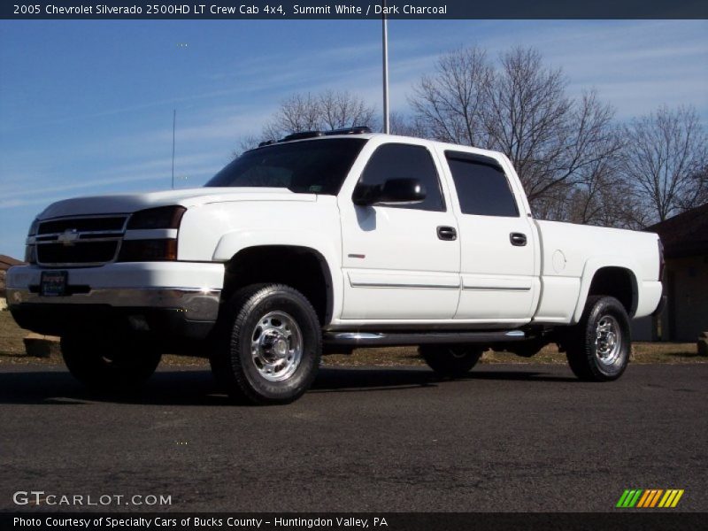 Summit White / Dark Charcoal 2005 Chevrolet Silverado 2500HD LT Crew Cab 4x4