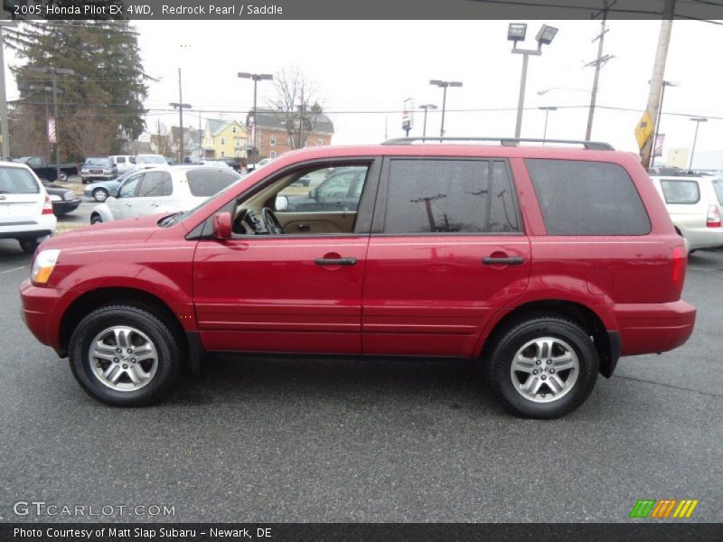 Redrock Pearl / Saddle 2005 Honda Pilot EX 4WD