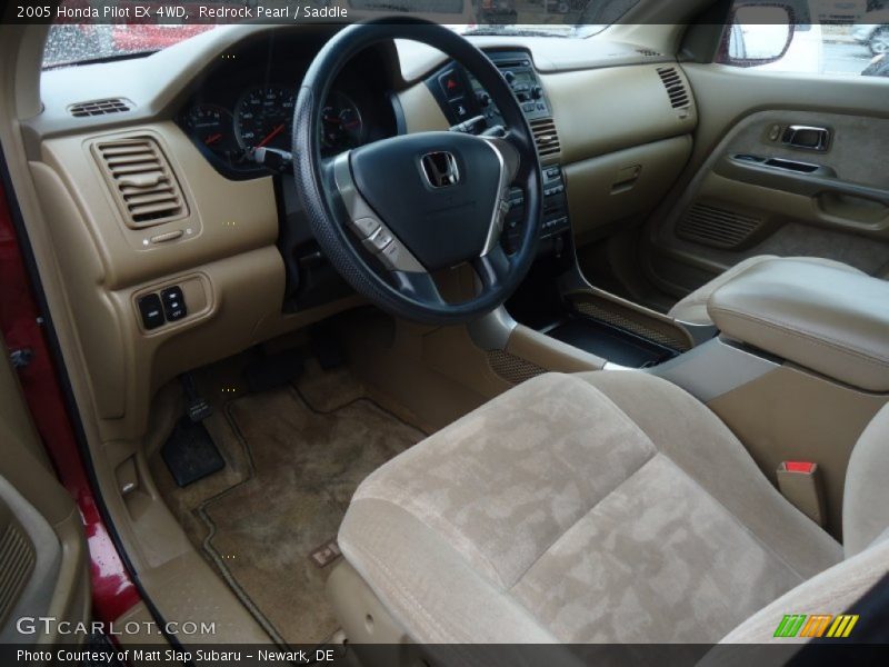 Redrock Pearl / Saddle 2005 Honda Pilot EX 4WD