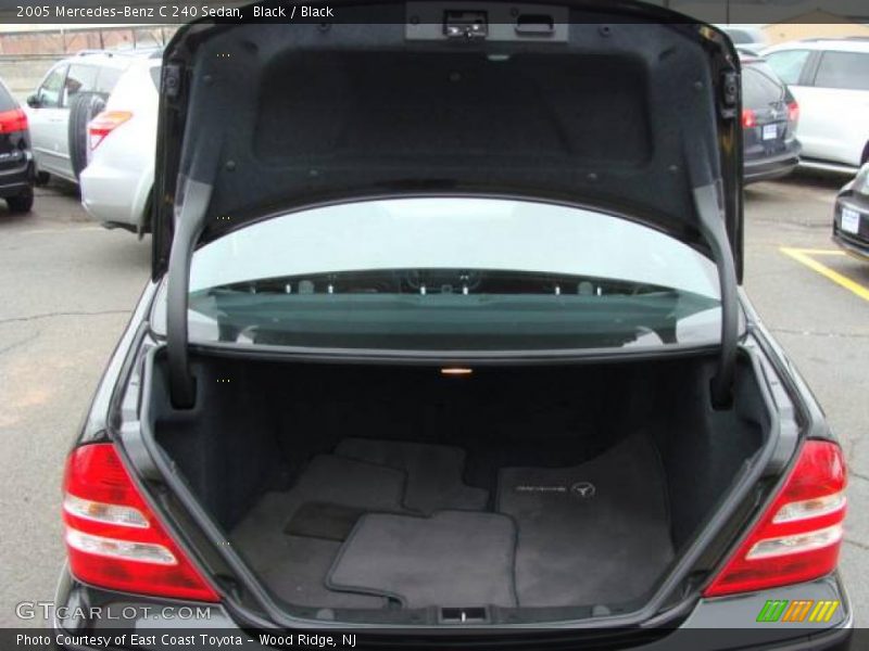Black / Black 2005 Mercedes-Benz C 240 Sedan