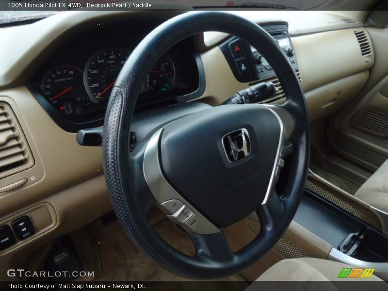 Redrock Pearl / Saddle 2005 Honda Pilot EX 4WD