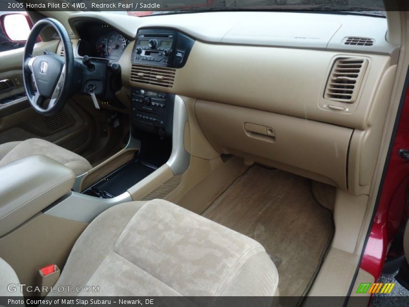 Redrock Pearl / Saddle 2005 Honda Pilot EX 4WD