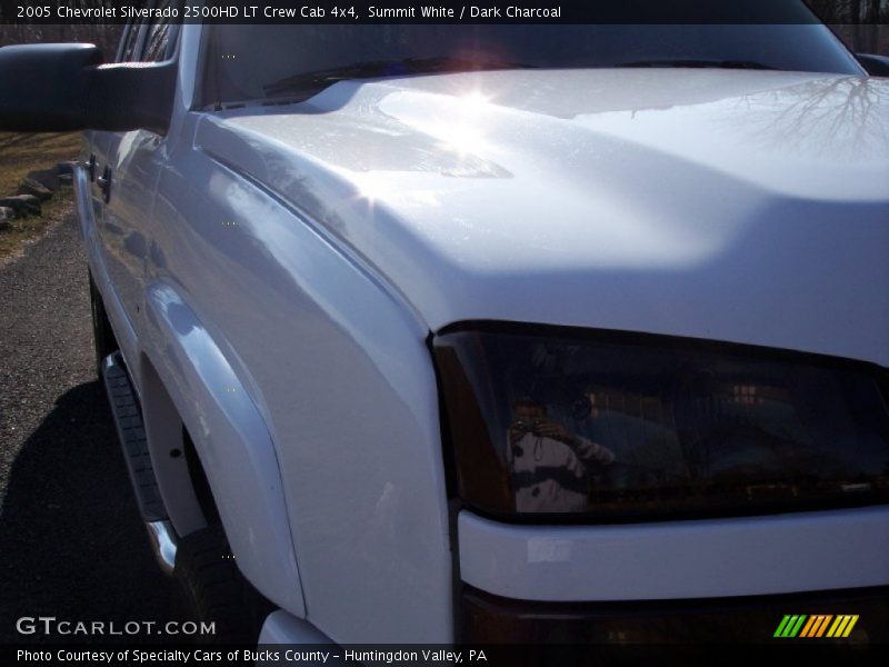 Summit White / Dark Charcoal 2005 Chevrolet Silverado 2500HD LT Crew Cab 4x4