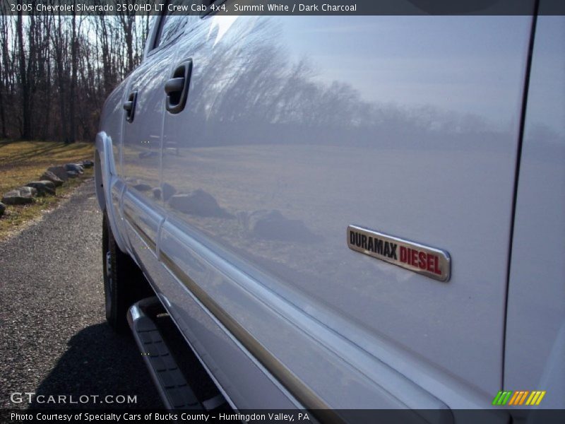 Summit White / Dark Charcoal 2005 Chevrolet Silverado 2500HD LT Crew Cab 4x4