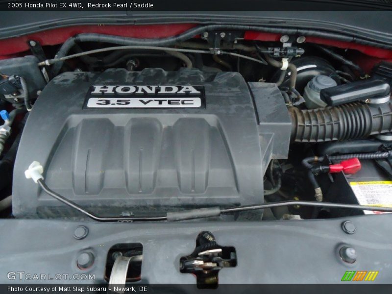 Redrock Pearl / Saddle 2005 Honda Pilot EX 4WD