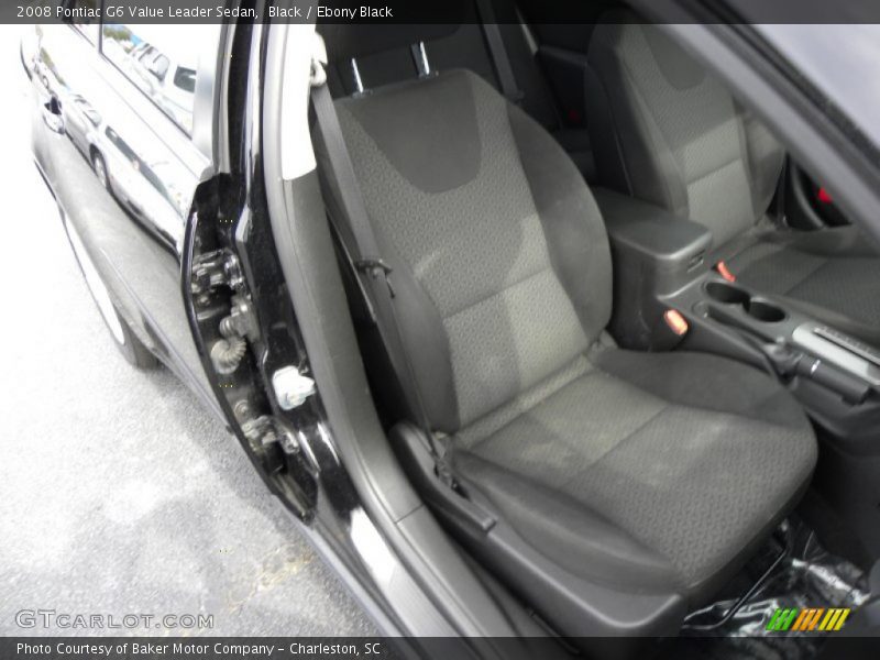 Black / Ebony Black 2008 Pontiac G6 Value Leader Sedan