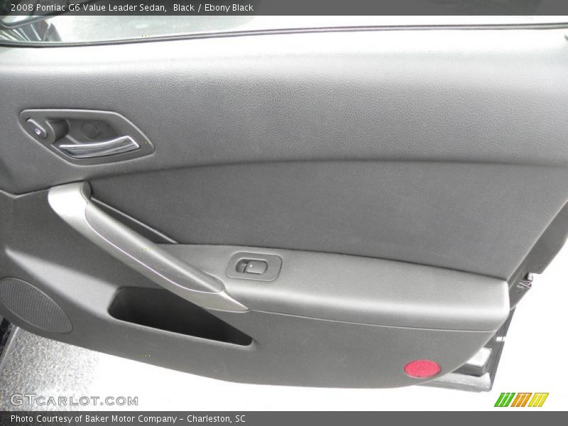 Black / Ebony Black 2008 Pontiac G6 Value Leader Sedan