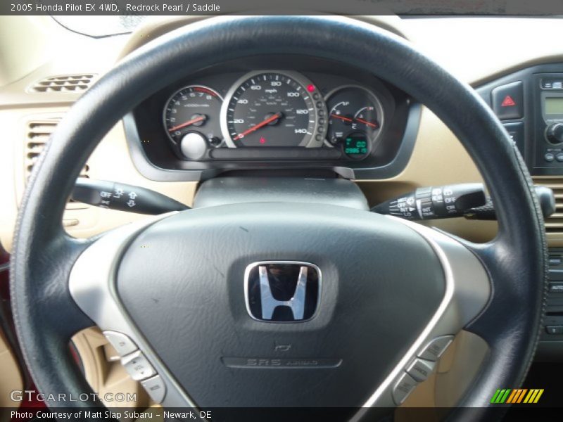 Redrock Pearl / Saddle 2005 Honda Pilot EX 4WD