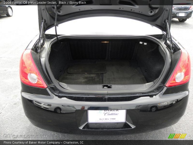 Black / Ebony Black 2008 Pontiac G6 Value Leader Sedan