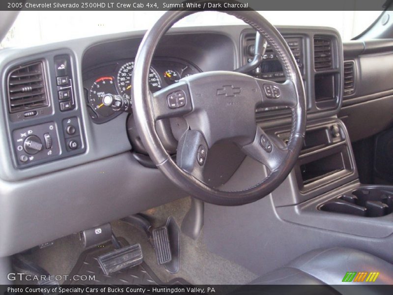 Summit White / Dark Charcoal 2005 Chevrolet Silverado 2500HD LT Crew Cab 4x4